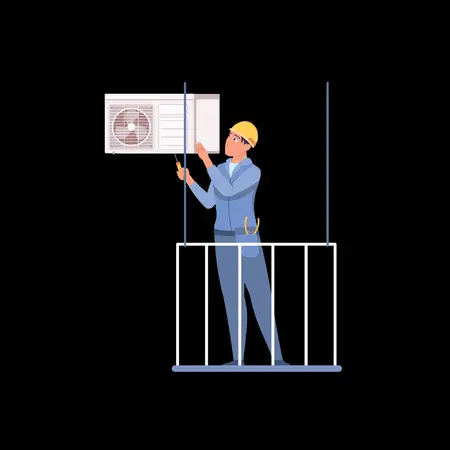 Lämpöpumpun ulkoyksikön huolto